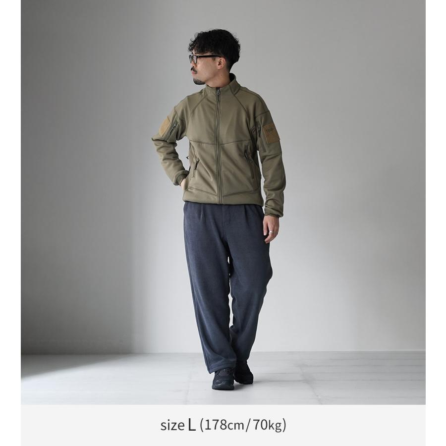 THOUSAND MILE（サウザンド マイル） ニットフリース ベルトパンツ / メンズ イージーパンツ 裏起毛 暖パン 冬 | THOUSAND MILE | 05