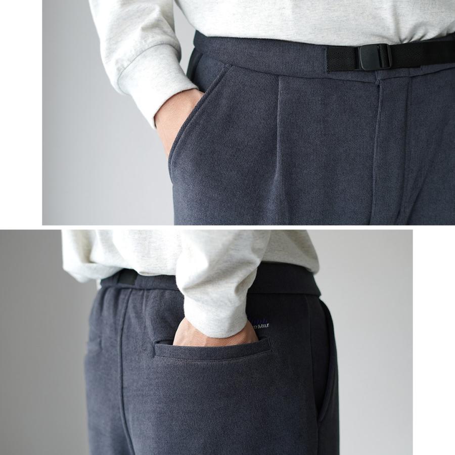 THOUSAND MILE（サウザンド マイル） ニットフリース ベルトパンツ / メンズ イージーパンツ 裏起毛 暖パン 冬 | THOUSAND MILE | 10