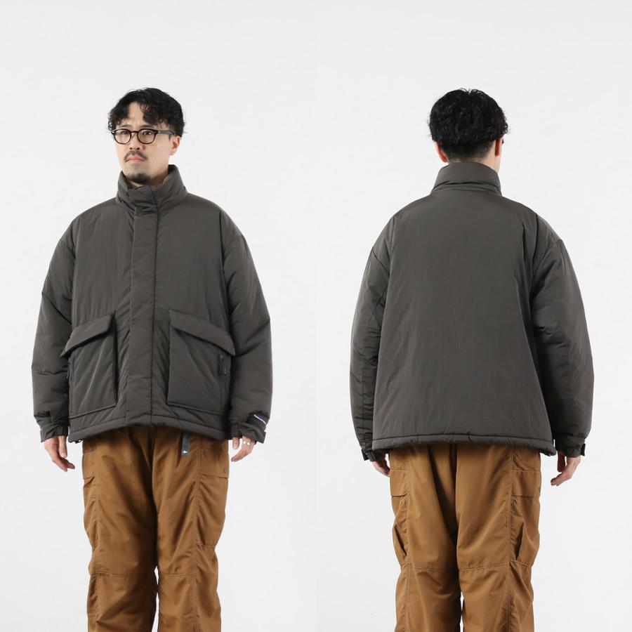 THOUSAND MILE（サウザンドマイル） スタンドカラー パデッドジャケット シャドーナイロン / メンズ ジャケット 中綿 撥水 | THOUSAND MILE | 16