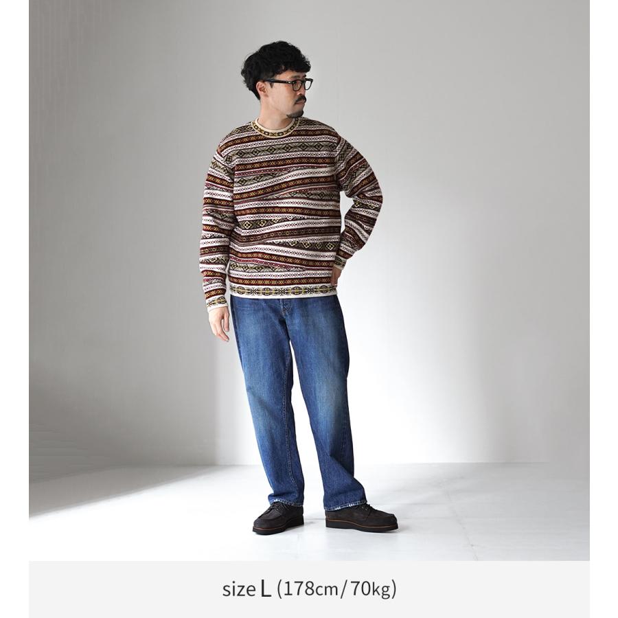 COOHEM（コーヘン） クレイジー フェアアイル ニットプルオーバー M / メンズ セーター クルーネック ウール 米冨 YONETOMI | Coohem | 05