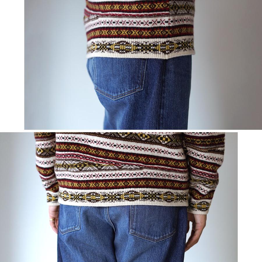 COOHEM（コーヘン） クレイジー フェアアイル ニットプルオーバー M / メンズ セーター クルーネック ウール 米冨 YONETOMI | Coohem | 10