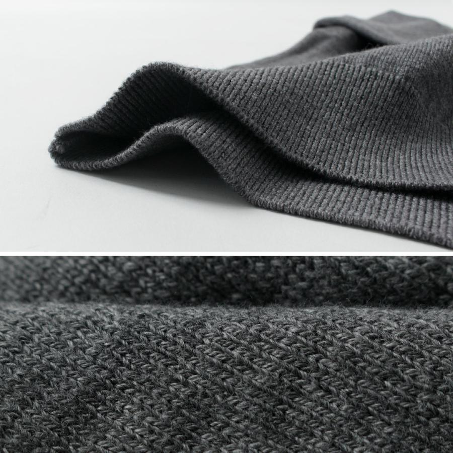 YONETOMI NEW BASIC（ヨネトミニューベーシック） アメリカン ウール＆コットン ニットカーディガン / メンズ 長袖 羽織り | Yonetomi NEW BASIC | 07