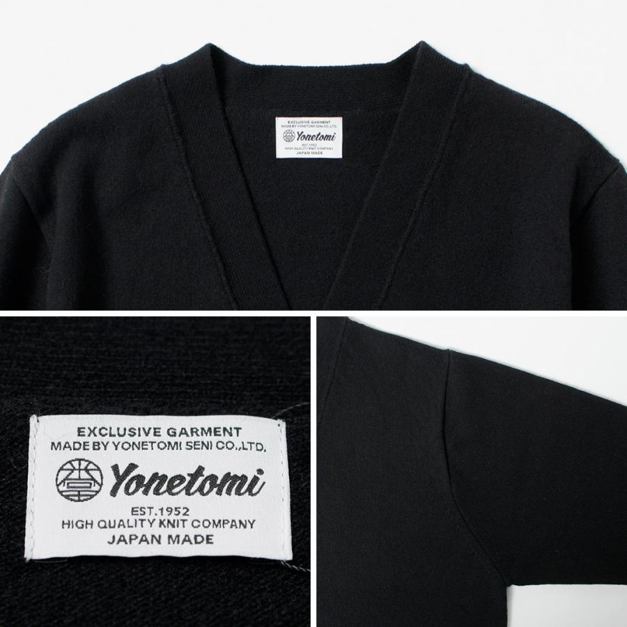 YONETOMI NEW BASIC（ヨネトミニューベーシック） リジッド カシミア ガーメントダイ ニット カーディガン / メンズ 長袖 羽織り | Yonetomi NEW BASIC | 14