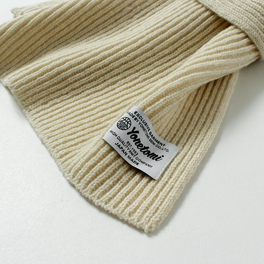 YONETOMI NEW BASIC（ヨネトミニューベーシック） リジッド カシミア マフラー / カシミヤ メンズ 日本製 | Yonetomi NEW BASIC | 05