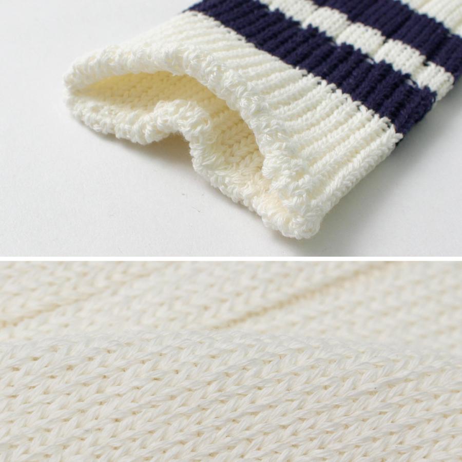 DECKA QUALITY SOCKS（デカ） 和紙×オーガニックコットン リブ ラインソックス / メンズ レディース SHOWATABE | decka Quality socks | 10
