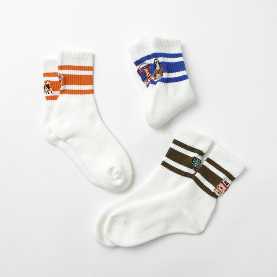 DECKA QUALITY SOCKS（デカ） 刺繍 スケーターソックス / メンズ レディース ユニセックス 靴下 SHOWATABE | decka Quality socks | 06