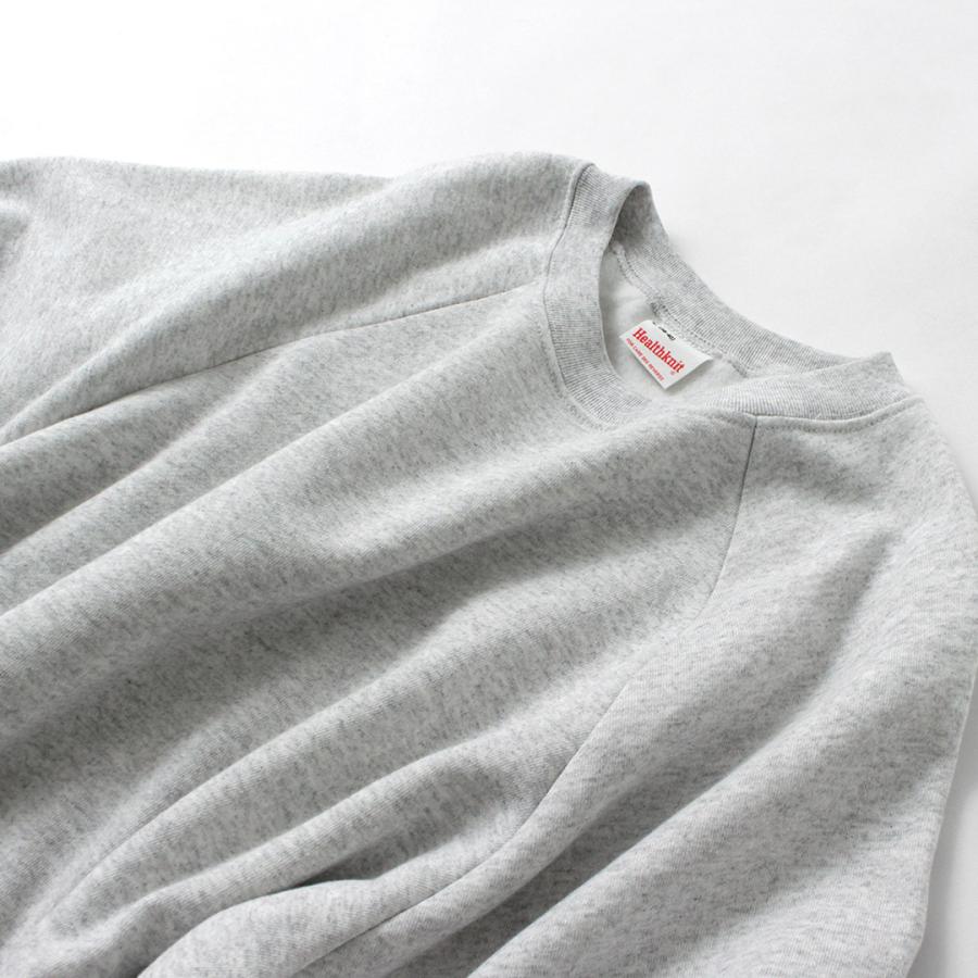 HEALTHKNIT（ヘルスニット） クラシック スウェット クルーネック / メンズ トレーナー 裏起毛 無地 ラグラン | Healthknit | 16