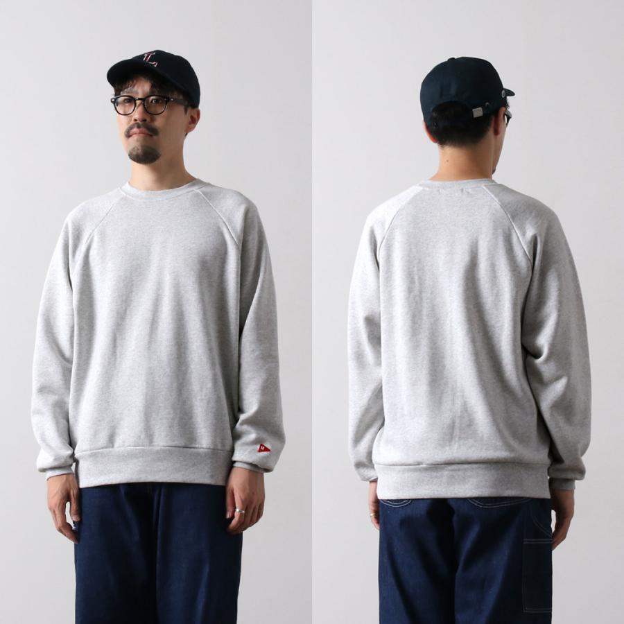HEALTHKNIT（ヘルスニット） クラシック スウェット クルーネック / メンズ トレーナー 裏起毛 無地 ラグラン | Healthknit | 17
