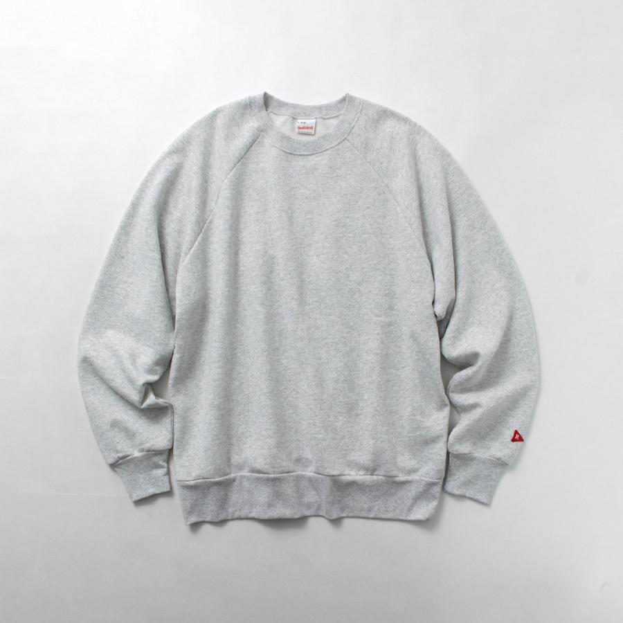 HEALTHKNIT（ヘルスニット） クラシック スウェット クルーネック / メンズ トレーナー 裏起毛 無地 ラグラン | Healthknit | 07