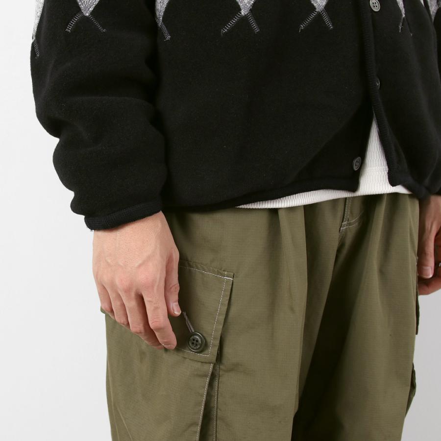 BURLAP OUTFITTER（バーラップアウトフィッター） アーガイル フリースカーディガン / メンズ Vネック ARGYLE FLEECE CARDIGAN | BURLAP OUTFITTER | 12