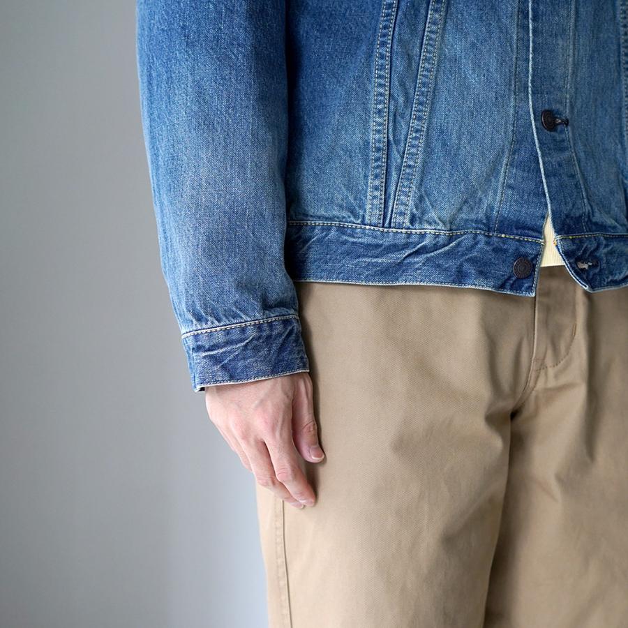 FOB FACTORY（FOBファクトリー） F2444 セルヴィッチ デニム 3rdジャケット ユーズド / Gジャン ライトアウター コットン メンズ | FOB FACTORY | 13