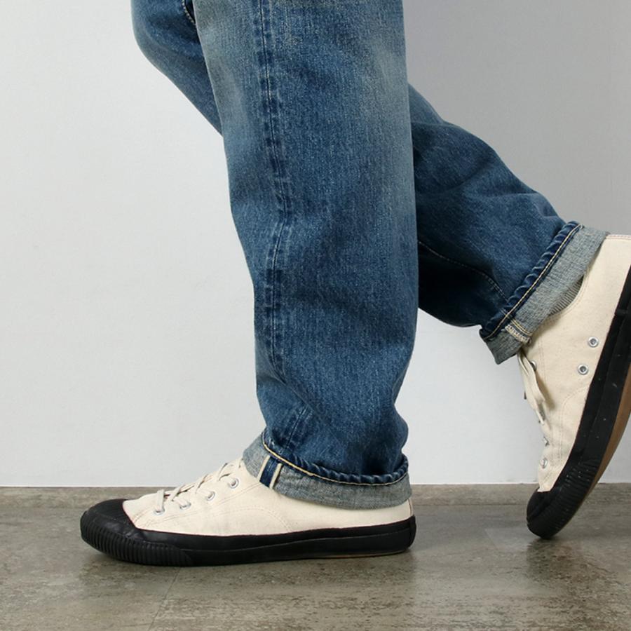 FOB FACTORY（FOBファクトリー） F153 セルヴィッチ デニム テーパード 5Pパンツ ユーズド / ジーンズ ジーパン 経年変化 | FOB FACTORY | 12