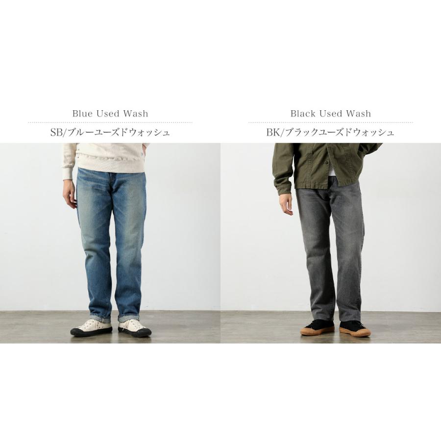 FOB FACTORY（FOBファクトリー） F153 セルヴィッチ デニム テーパード 5Pパンツ ユーズド / ジーンズ ジーパン 経年変化 | FOB FACTORY | 03