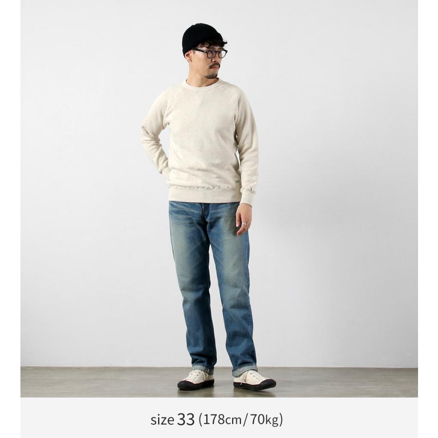 FOB FACTORY（FOBファクトリー） F153 セルヴィッチ デニム テーパード 5Pパンツ ユーズド / ジーンズ ジーパン 経年変化 | FOB FACTORY | 05