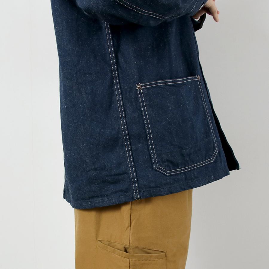 FOB FACTORY（FOBファクトリー） F2456 デニム チョアジャケット ブランケットライナー / メンズ アウター ワーク 綿 日本製 | FOB FACTORY | 13