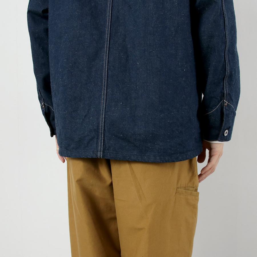 FOB FACTORY（FOBファクトリー） F2456 デニム チョアジャケット ブランケットライナー / メンズ アウター ワーク 綿 日本製 | FOB FACTORY | 14