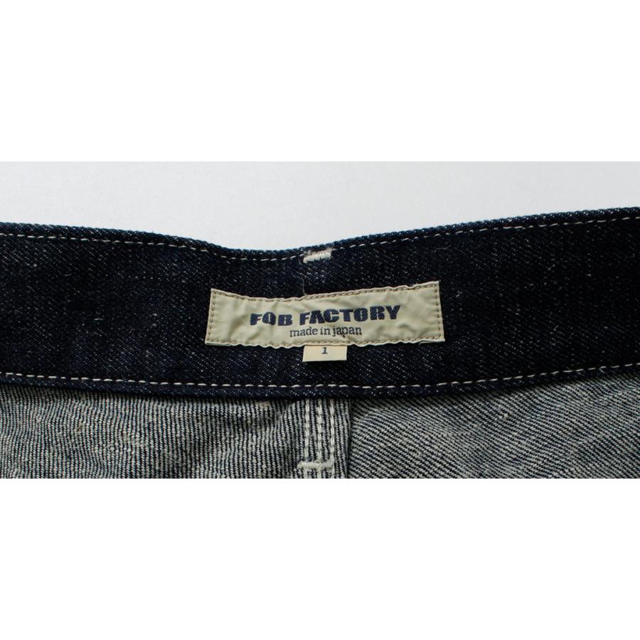 FOB FACTORY（FOBファクトリー） F0544 デニムワークパンツ / ジーンズ ジーパン ヘンプ 経年変化 日本製 | FOB FACTORY | 13