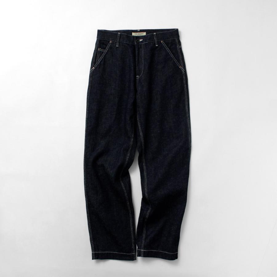FOB FACTORY（FOBファクトリー） F0544 デニムワークパンツ / ジーンズ ジーパン ヘンプ 経年変化 日本製 | FOB FACTORY | 02