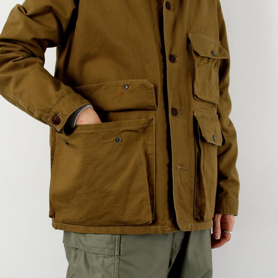 FOB FACTORY（FOBファクトリー） F2458 ダック ハンティングジャケット / メンズ アウター ワーク 綿 日本製 DUCK HUNTING JKT | FOB FACTORY | 14