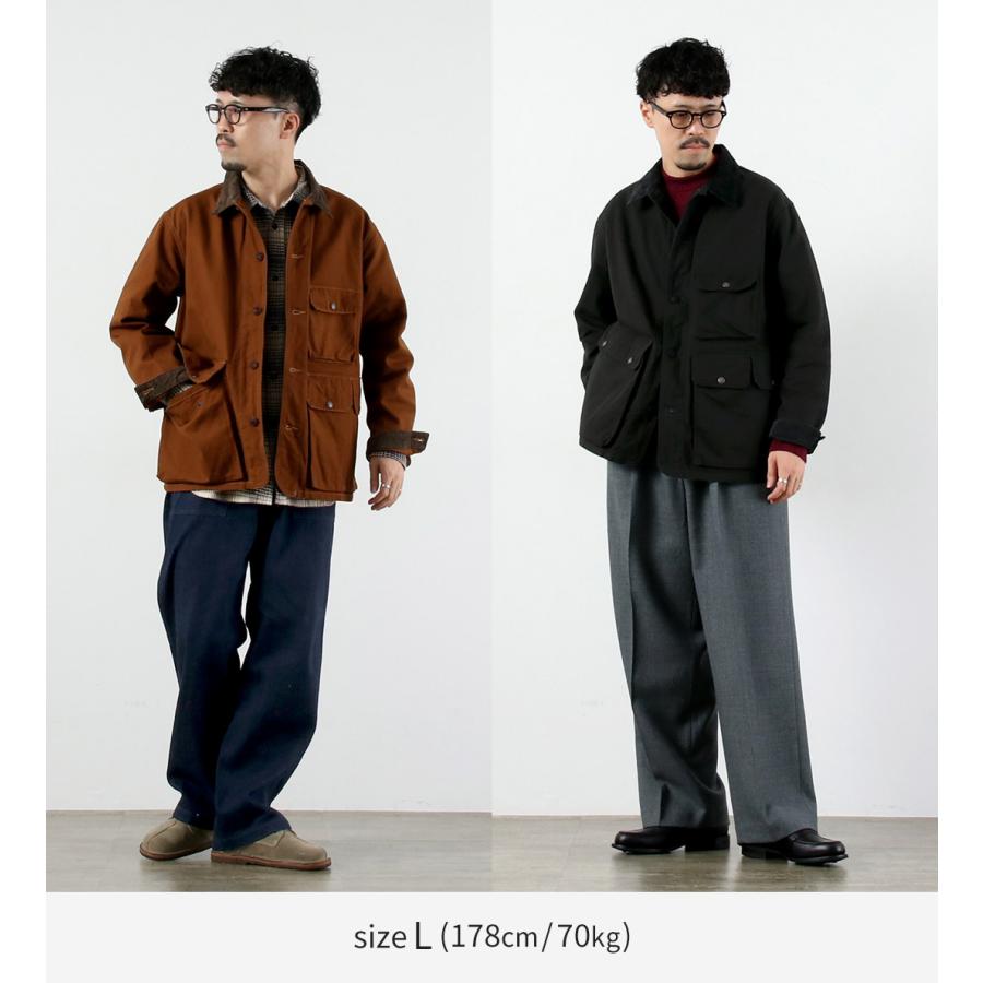 FOB FACTORY（FOBファクトリー） F2458 ダック ハンティングジャケット / メンズ アウター ワーク 綿 日本製 DUCK HUNTING JKT | FOB FACTORY | 07