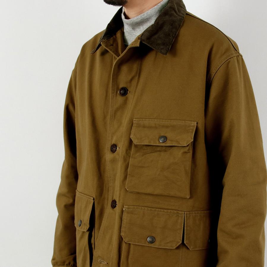 FOB FACTORY（FOBファクトリー） F2458 ダック ハンティングジャケット / メンズ アウター ワーク 綿 日本製 DUCK HUNTING JKT | FOB FACTORY | 13