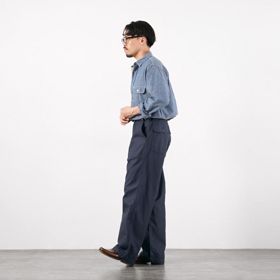 FOB FACTORY（FOBファクトリー） F0540 ベイカーパンツ タイプ2 日本製 / ワーク メンズ ベーカー ファティーグパンツ | FOB FACTORY | 14
