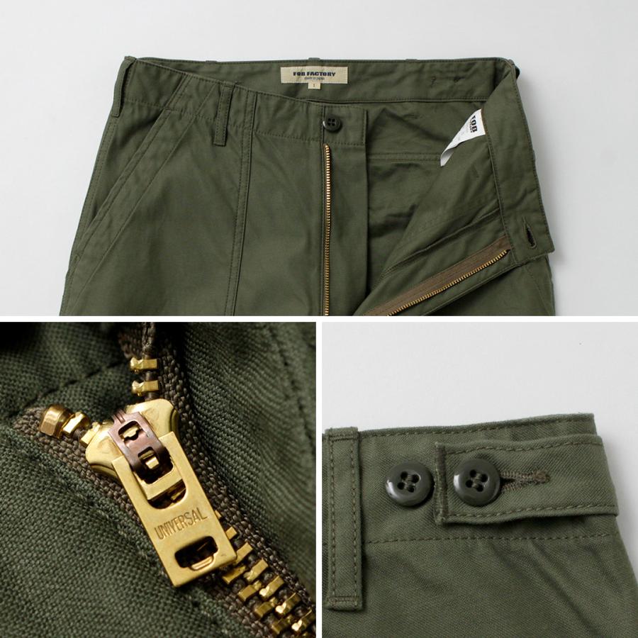 FOB FACTORY（FOBファクトリー） F0540 ベイカーパンツ タイプ2 日本製 / ワーク メンズ ベーカー ファティーグパンツ | FOB FACTORY | 15