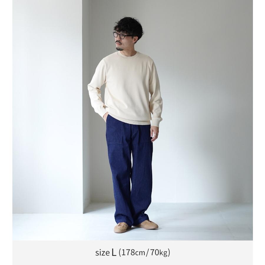 FOB FACTORY（FOBファクトリー） F0541 888 デニム ベイカーパンツ / メンズ パンツ ジーンズ ジーパン 日本製 888 DENIM BAKER PANTS | FOB FACTORY | 05