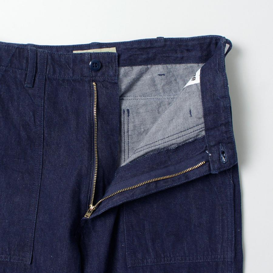 FOB FACTORY（FOBファクトリー） F0541 888 デニム ベイカーパンツ / メンズ パンツ ジーンズ ジーパン 日本製 888 DENIM BAKER PANTS | FOB FACTORY | 09