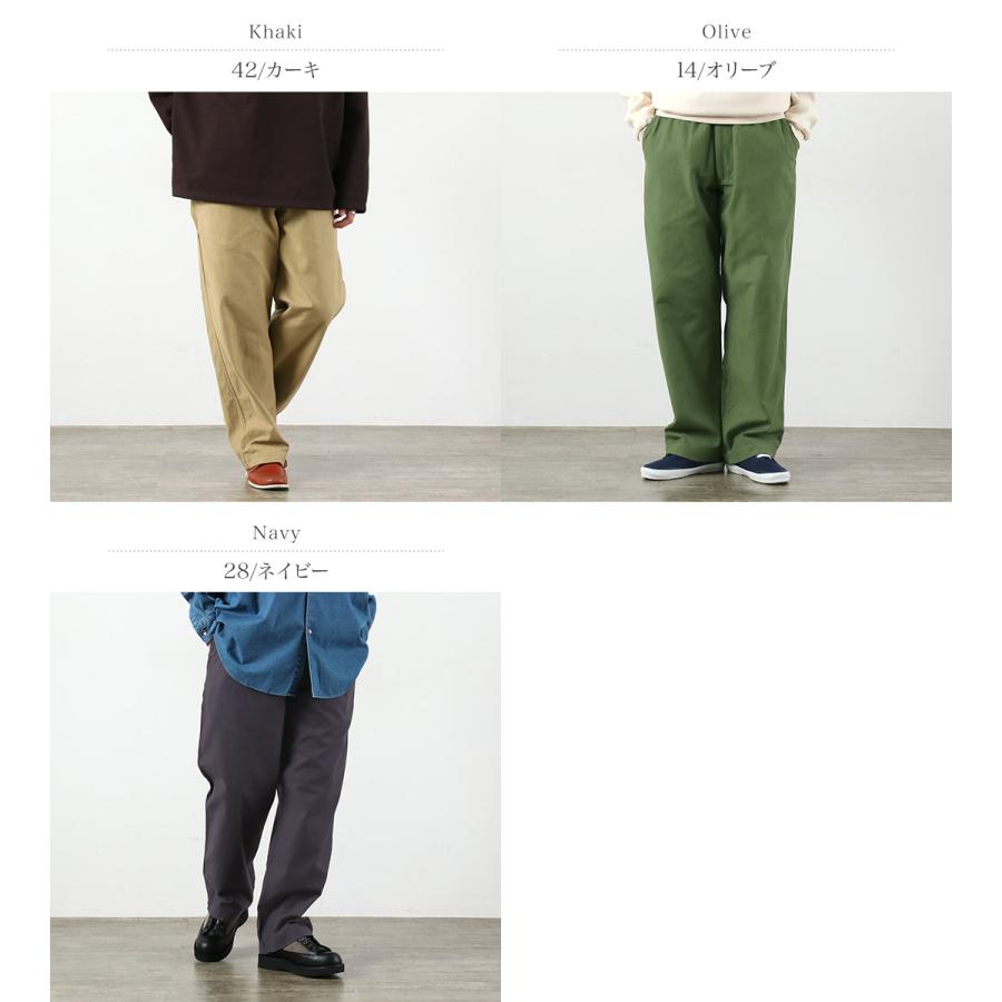 FOB FACTORY（FOBファクトリー） F0542 マウンテンハイク トラウザー / メンズ パンツ コットン ウエストゴム 日本製 | FOB FACTORY | 04