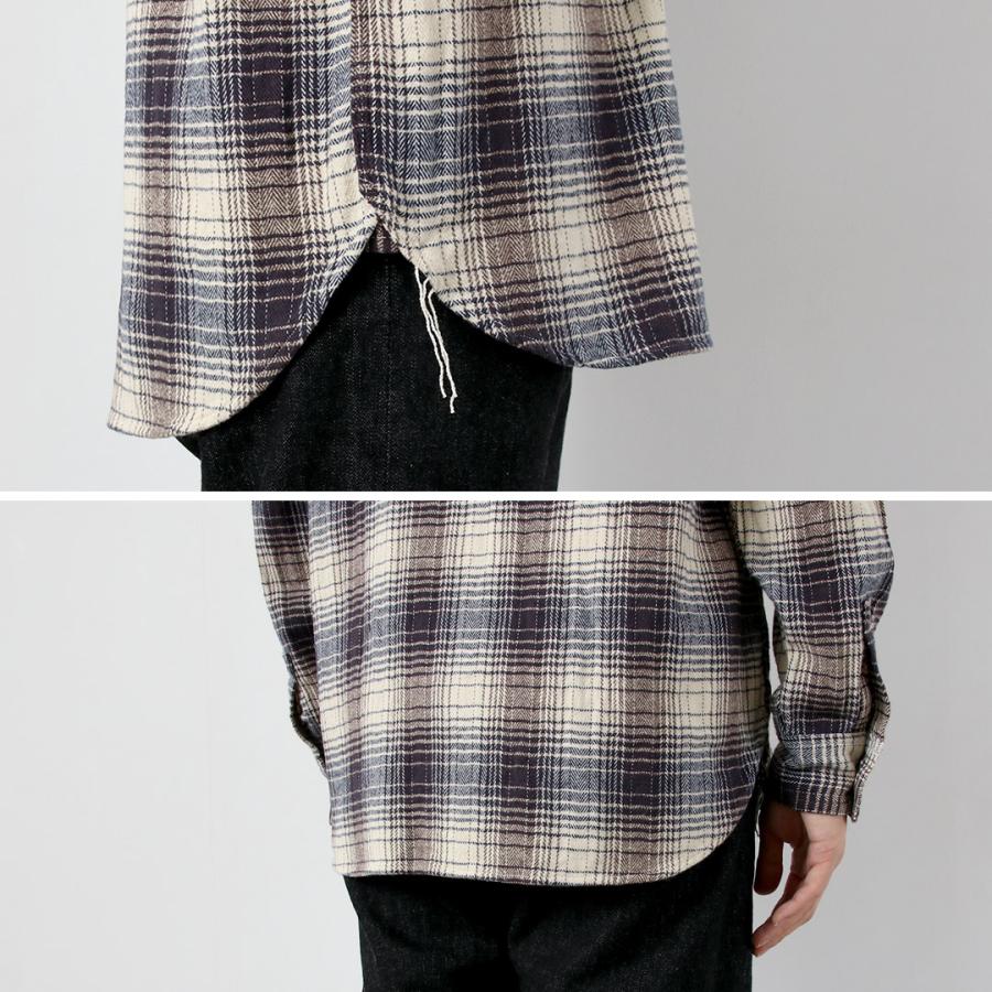 FOB FACTORY（FOBファクトリー） F3510 ヘビーネル ワークシャツ / ネルシャツ 羽織り メンズ 経年変化 日本製 | FOB FACTORY | 12