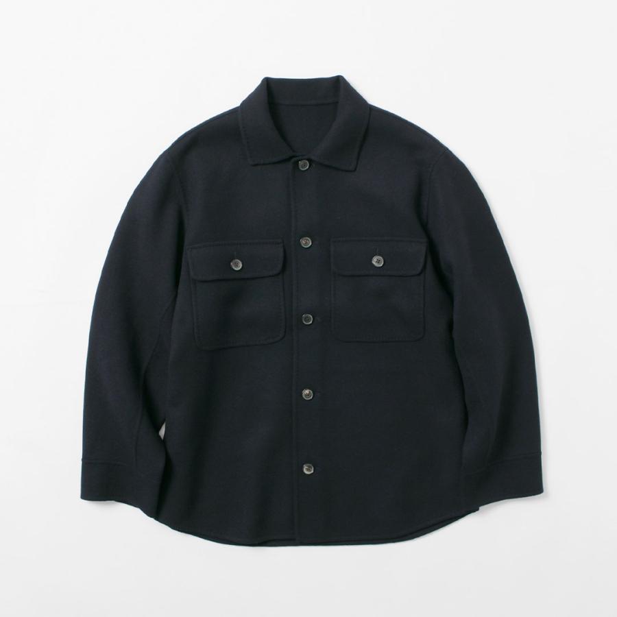 D.C.WHITE（ディーシーホワイト） ダブルフェイス CPOジャケット / メンズ ライトアウター 羽織 ウール W FACE CPO | D.C.WHITE | 02