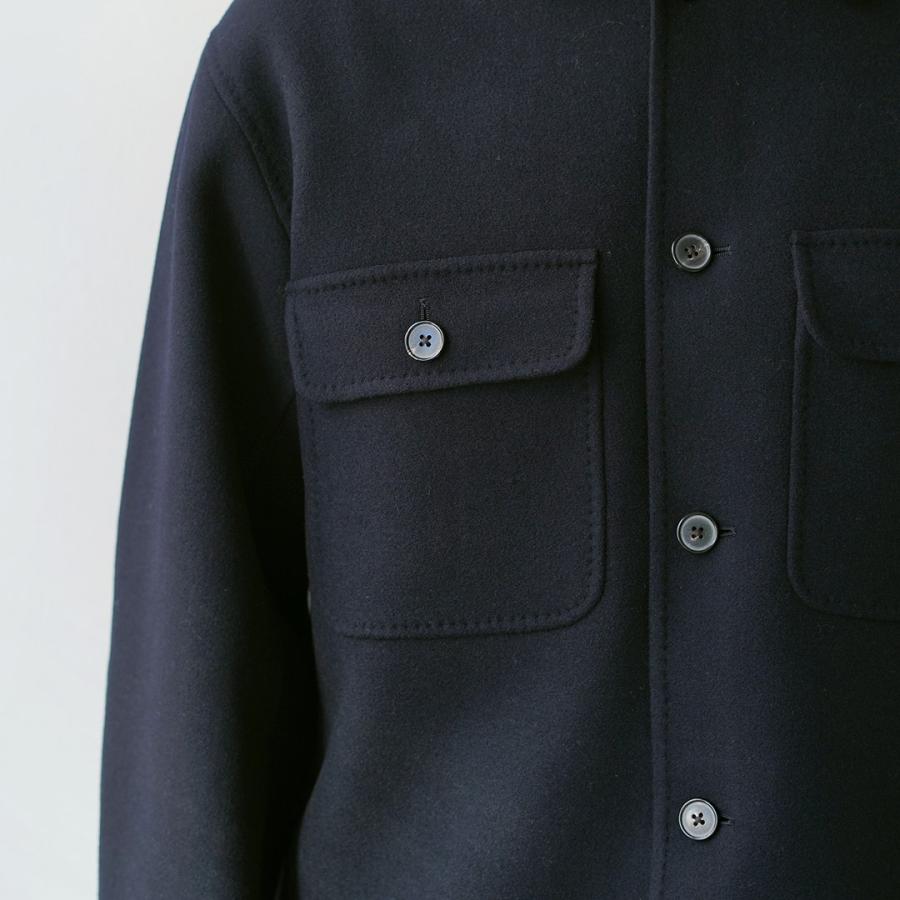 D.C.WHITE（ディーシーホワイト） ダブルフェイス CPOジャケット / メンズ ライトアウター 羽織 ウール W FACE CPO | D.C.WHITE | 09