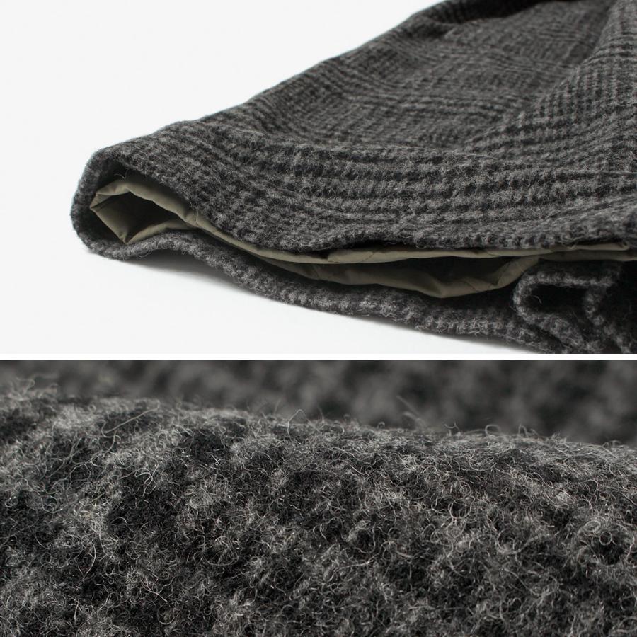 D.C.WHITE（ディーシーホワイト） ペンシルバニア ステンカラーコート / バルマカーンコート メンズ ウール チェック 日本製 | D.C.WHITE | 08