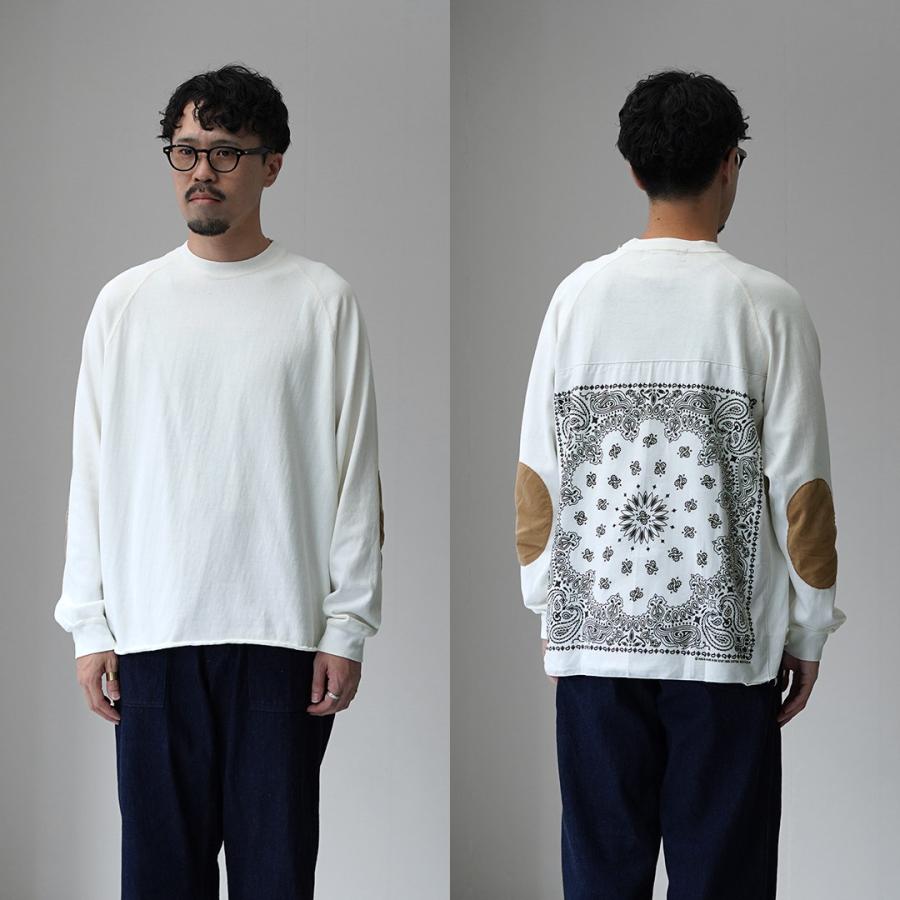 REMI RELIEF（レミ レリーフ） SP加工8/-天竺エルボーパッチロンT