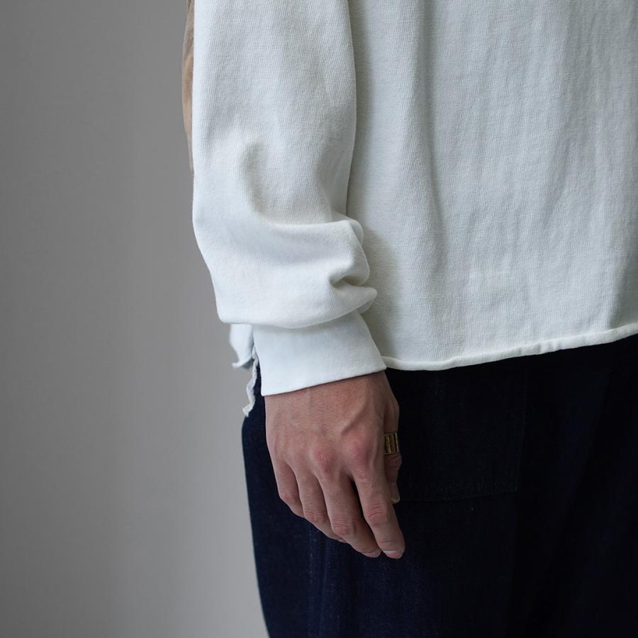 REMI RELIEF（レミ レリーフ） SP加工8/-天竺エルボーパッチロンT