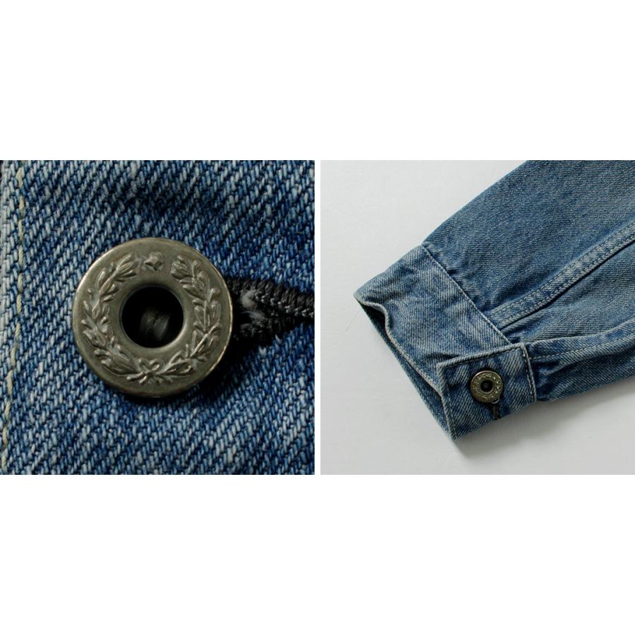 REMI RELIEF（レミレリーフ） 12ozデニム 大戦モデルGジャン ユーズド / ジャケット ジージャン ジンバブエコットン 超長綿 | REMI RELIEF | 16