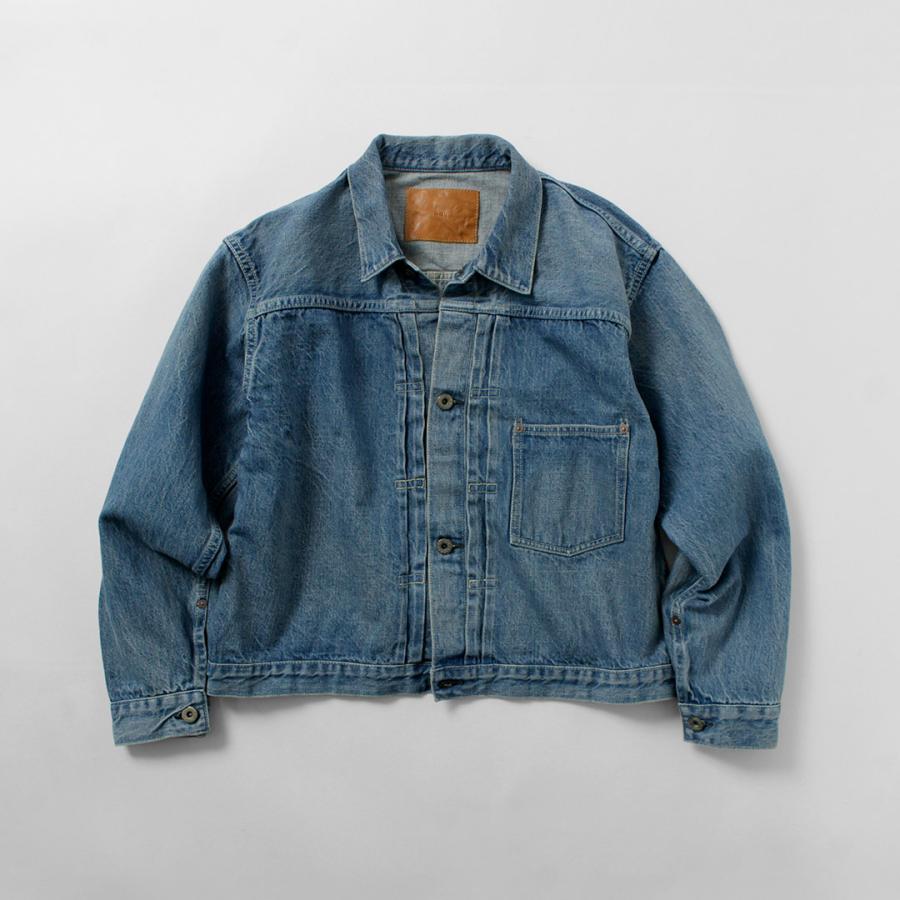 REMI RELIEF（レミ レリーフ） 12ozデニム 大戦モデルGジャン ユーズド