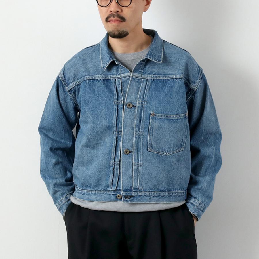 REMI RELIEF（レミ レリーフ） 12ozデニム 大戦モデルGジャン ユーズド