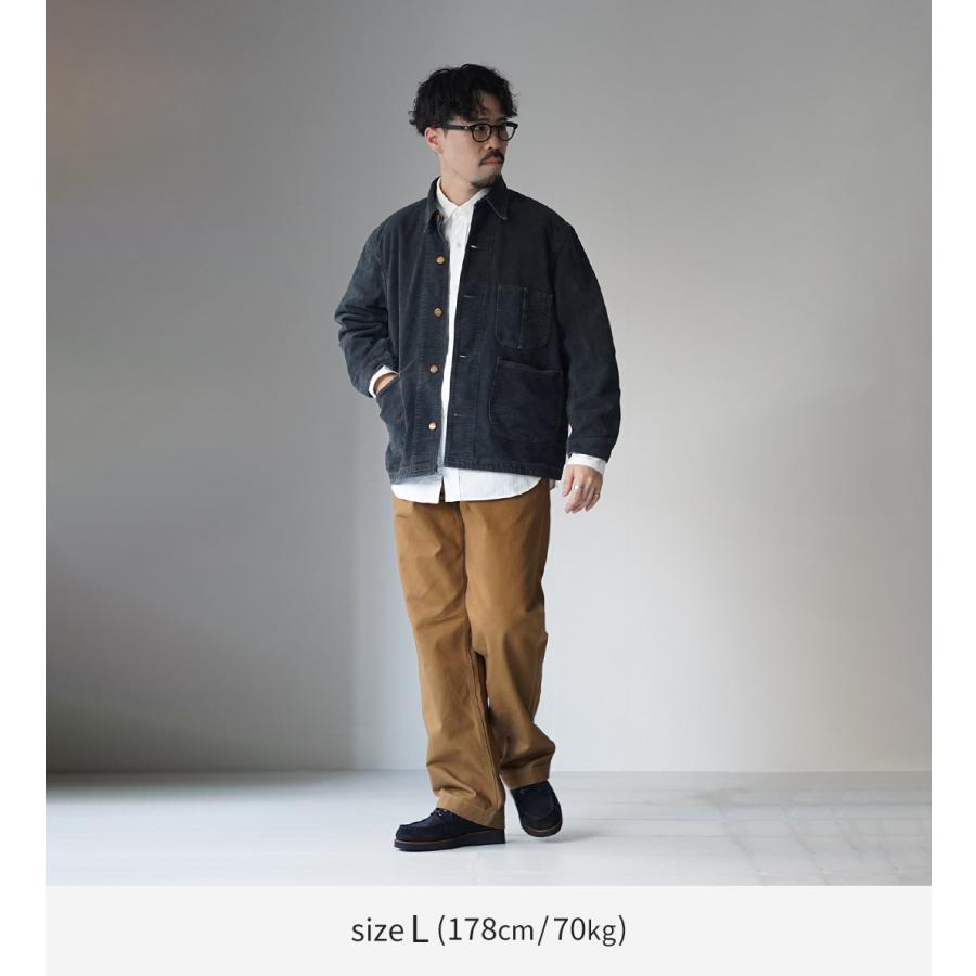 REMI RELIEF（レミレリーフ） モールスキンカバーオール / メンズ ジャケット 日本製 Moleskin Coverall | REMI RELIEF | 05