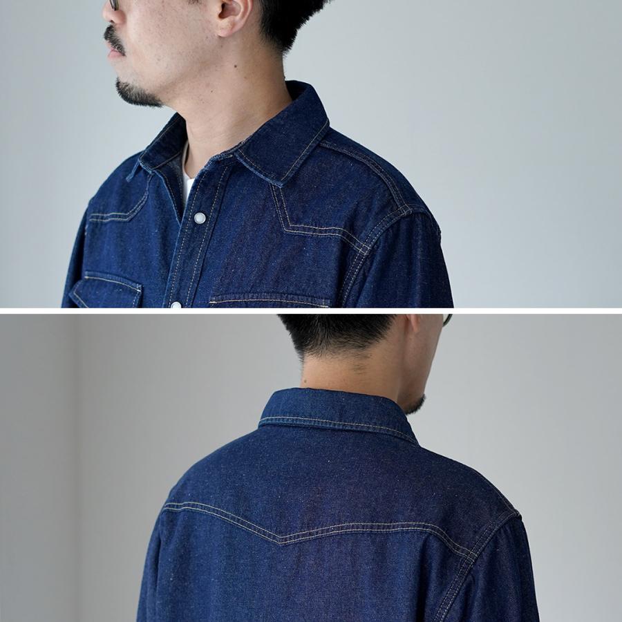 GOHEMP（ゴーヘンプ） 7.5ozデニム カウボーイシャツ / メンズ 長袖