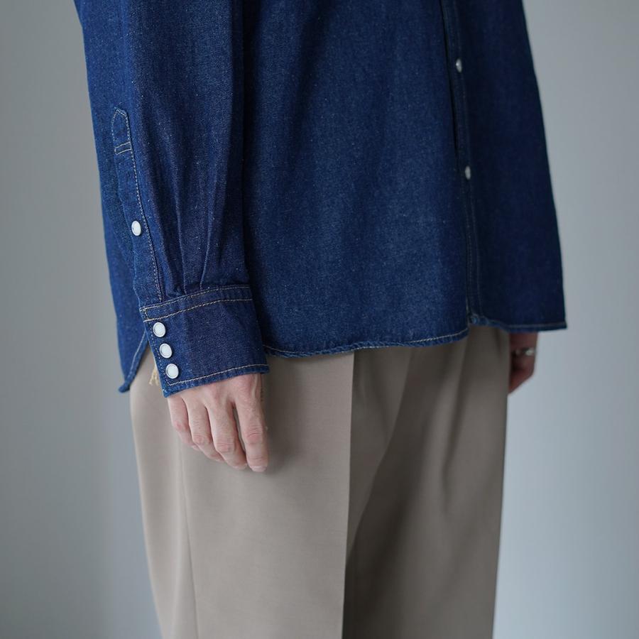 GOHEMP（ゴーヘンプ） 7.5ozデニム カウボーイシャツ / メンズ 長袖 刺繍 ヘンプ コットン 吸湿 速乾 COWBOY SHIRTS 7.5oz DENIM | GOHEMP | 10