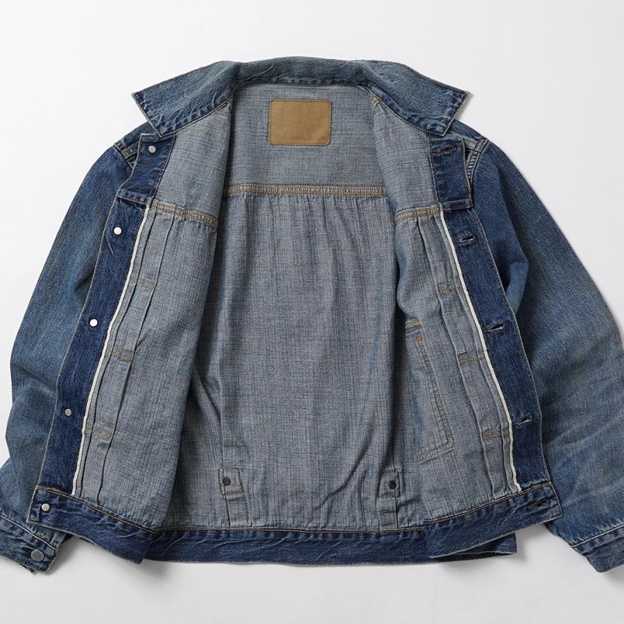 ORDINARY FITS（オーディナリーフィッツ） デニムジャケット 1stタイプ ユーズド 12oz 2026年モデル 日本製 / Gジャン メンズ | Ordinary fits | 08