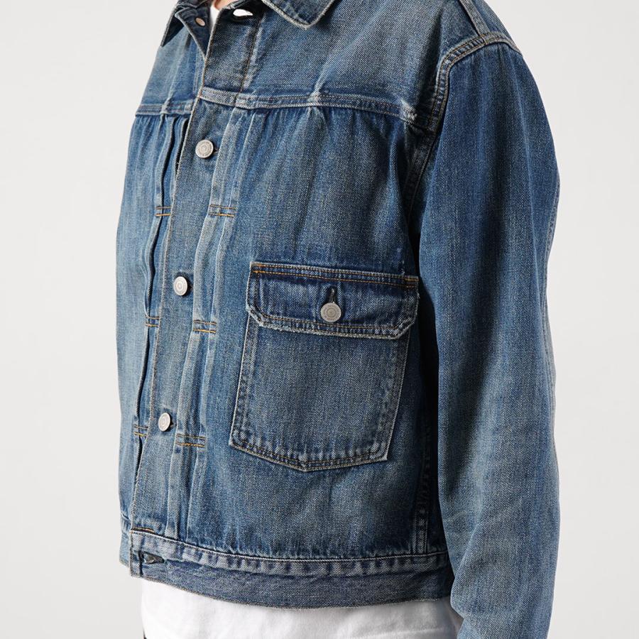 ORDINARY FITS（オーディナリーフィッツ） デニムジャケット 1stタイプ ユーズド 12oz 2026年モデル 日本製 / Gジャン メンズ | Ordinary fits | 09