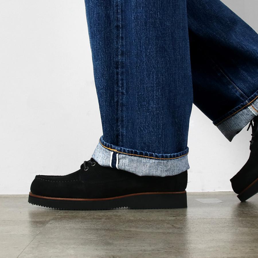 ORDINARY FITS（オーディナリーフィッツ） ワイドデニム ユーズド / セルビッジデニム テーパード インディゴ 日本製 メンズ | Ordinary fits | 10