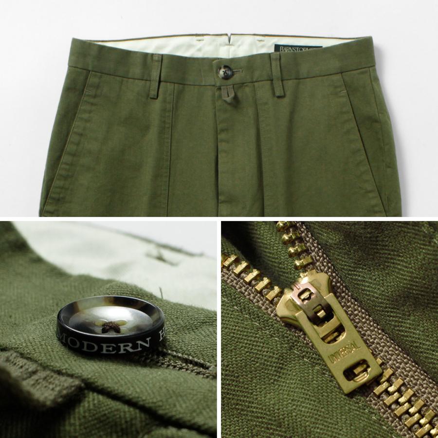 BARNSTORMER（バーンストーマー） ドレス ファティーグパンツ ヘリンボン / トラウザー メンズ ヘリンボーン 日本製 |  | 16