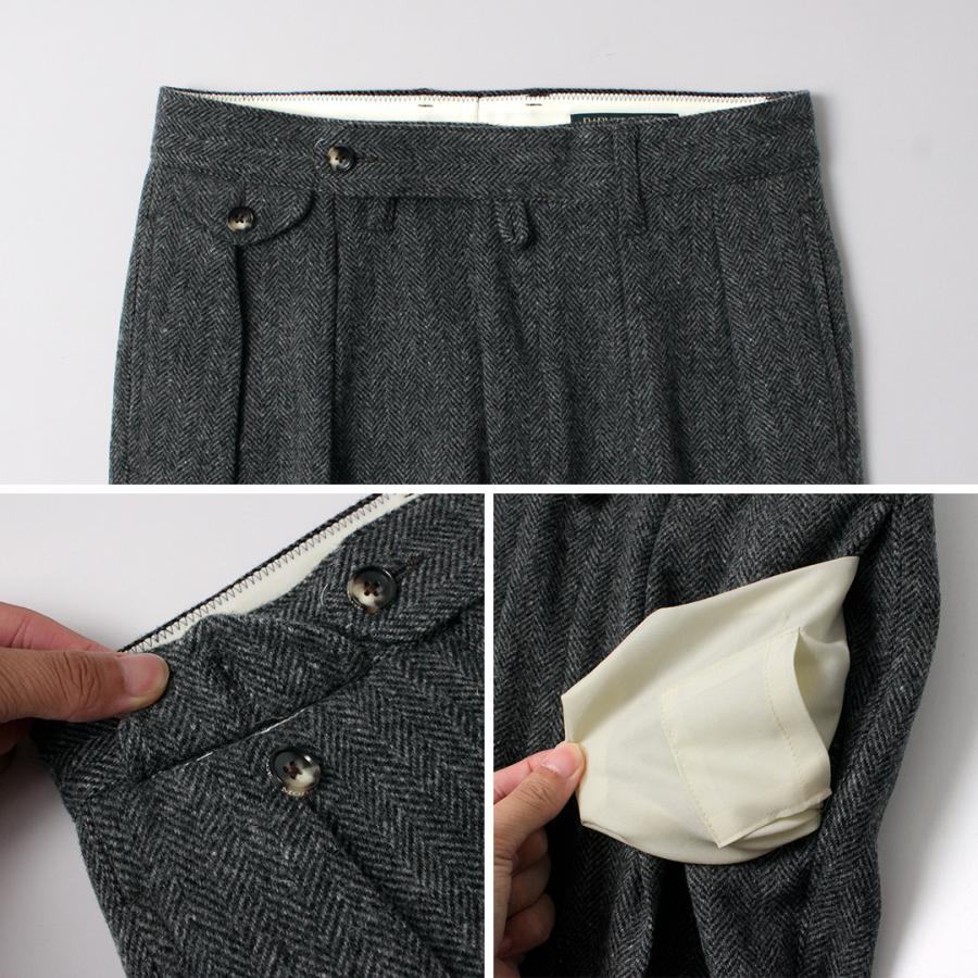 BARNSTORMER（バーンストーマー） ヘリンボンツイード スラックス / メンズ パンツ トラウザー ウール ドレスパンツ |  | 14