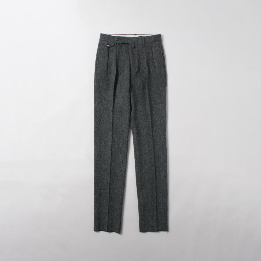 BARNSTORMER（バーンストーマー） ヘリンボンツイード スラックス / メンズ パンツ トラウザー ウール ドレスパンツ |  | 04