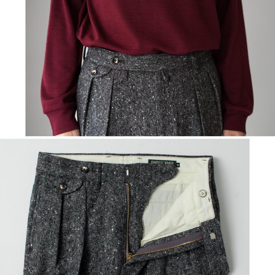 BARNSTORMER（バーンストーマー） 英国ホームスパン 2タックスラックス / メンズ パンツ トラウザー ウール ツイード |  | 07