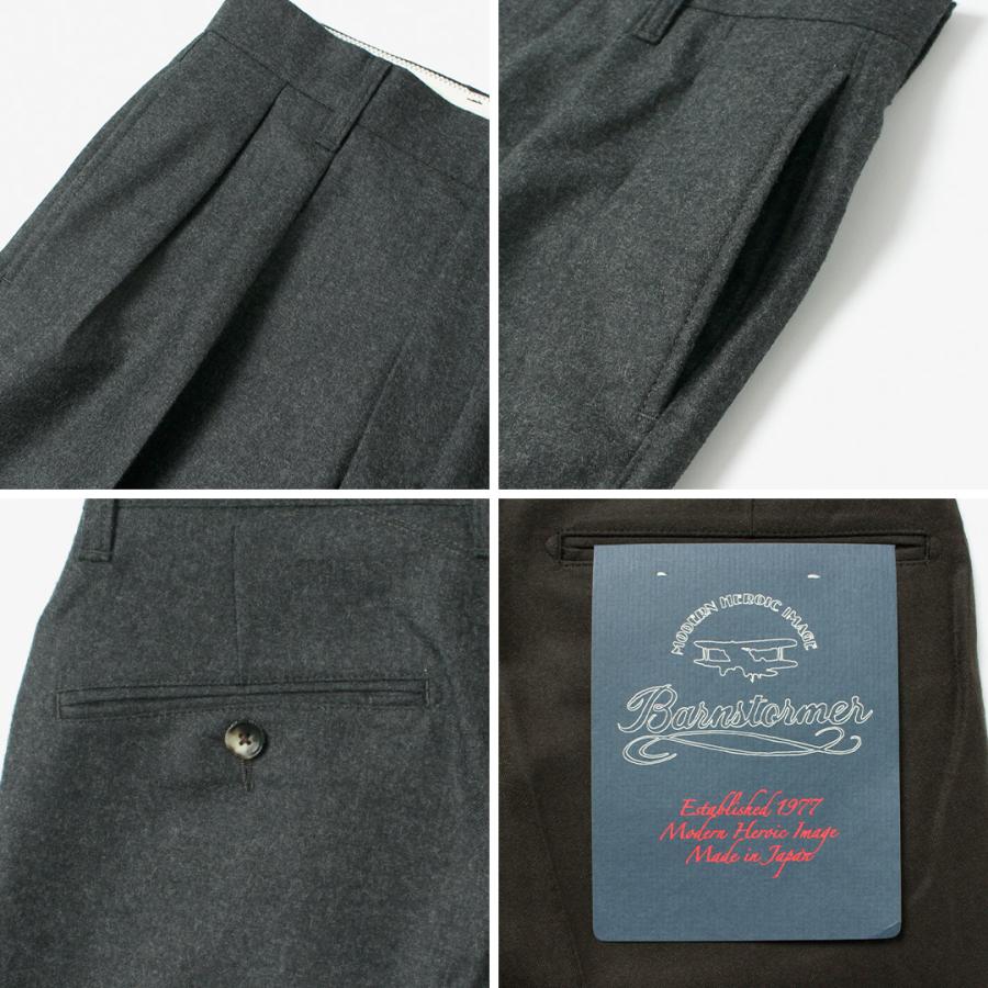 BARNSTORMER（バーンストーマー） サキソニーフラノ 2タック